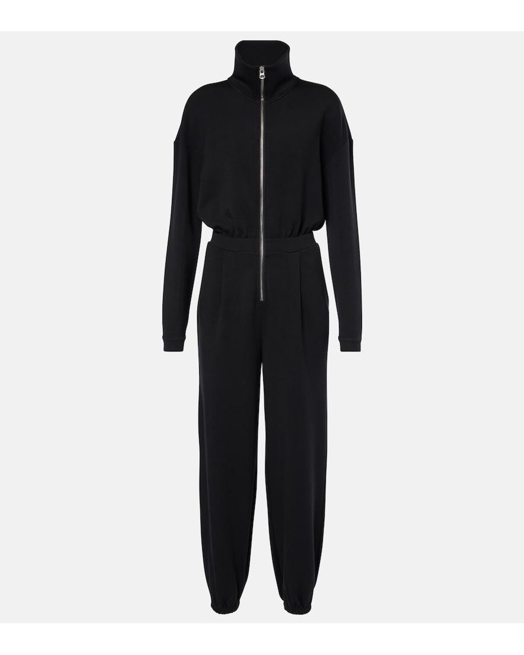 Varley Black Jessie Jersey Jumpsuit