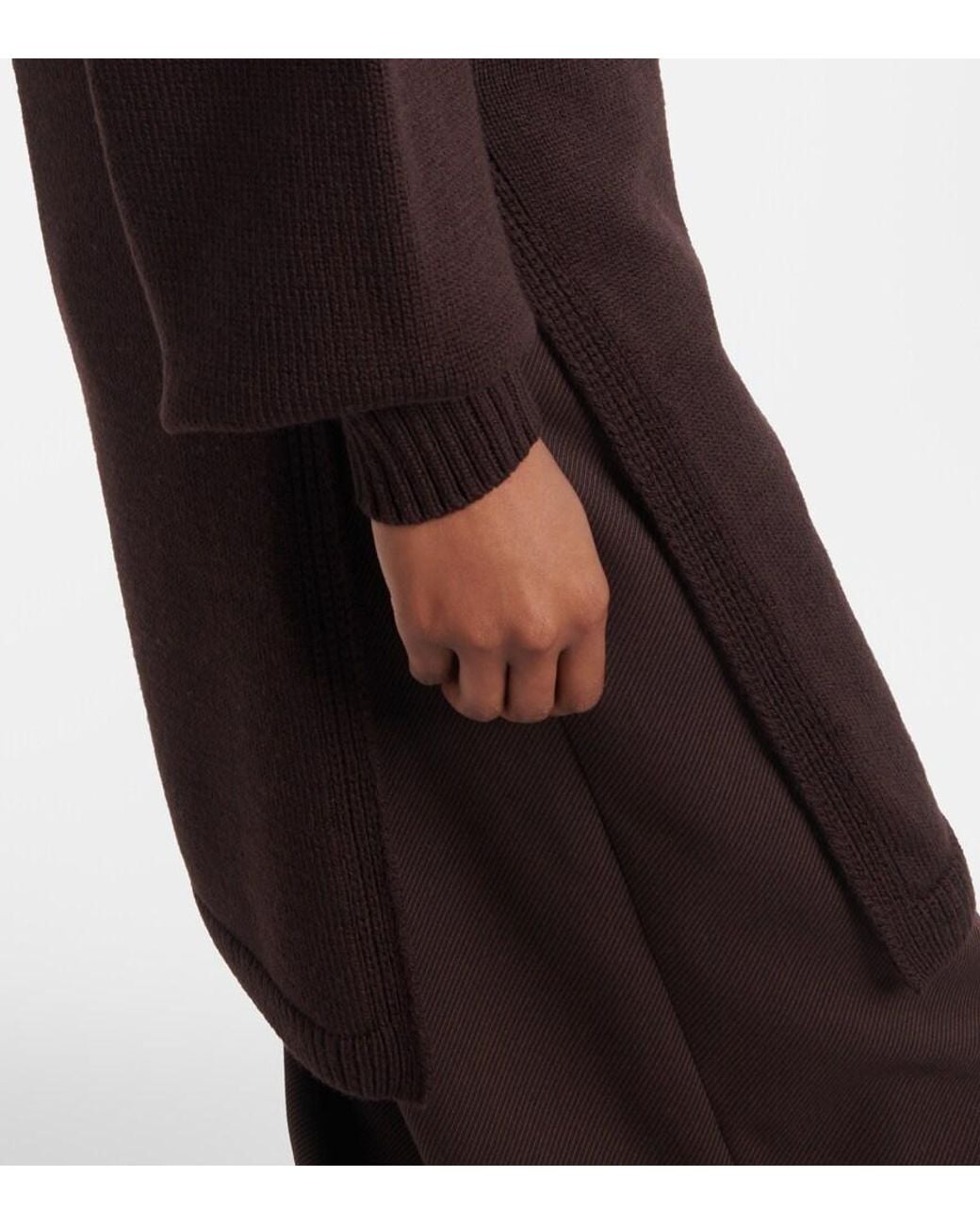 Lemaire Black Wool Sweater