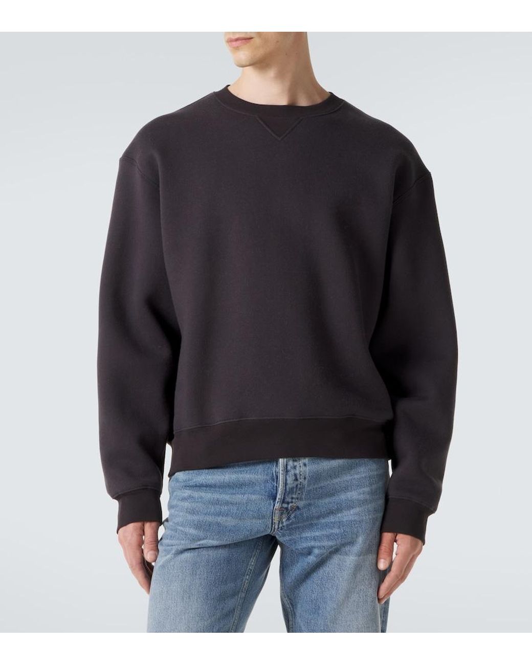 Our Legacy Gray Perfect Cotton And Wool Sweatshirt for men