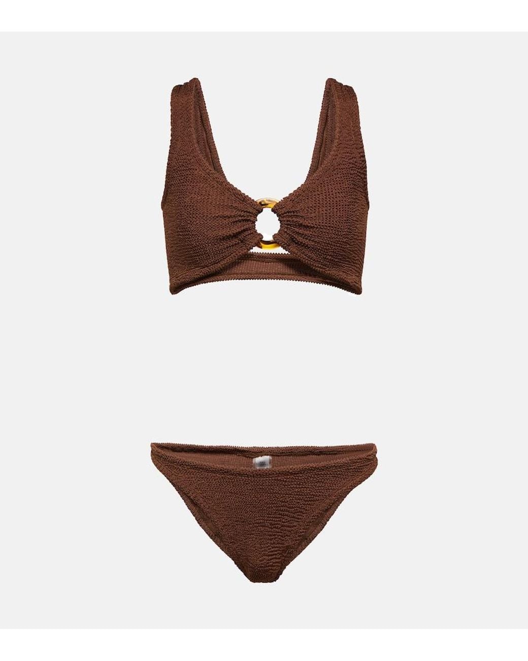 Hunza G Brown Julia Bikini