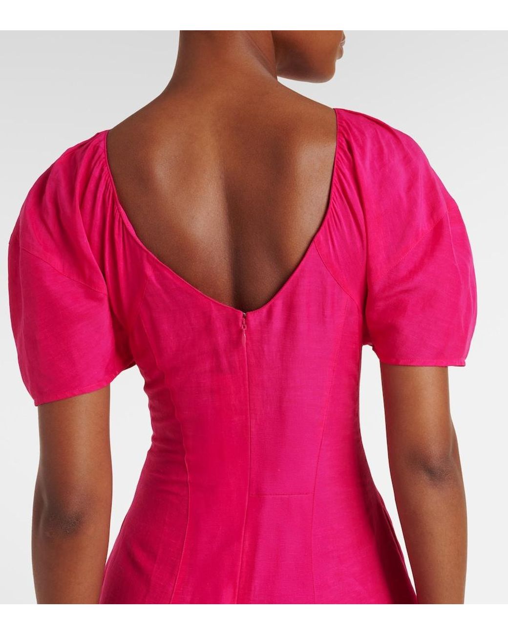 Tory Burch Pink Short Sleeve Dress