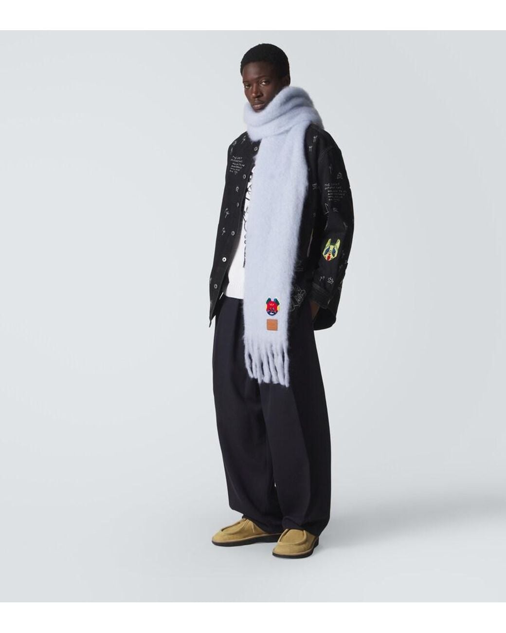 Sciarpa di Loewe in Blue da Uomo