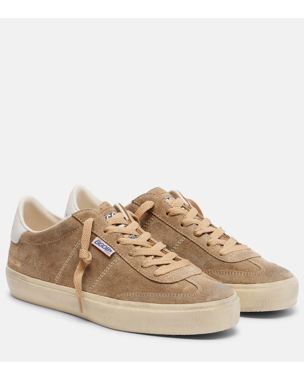 Golden Goose Deluxe Brand Natural Soul Star Suede Sneakers