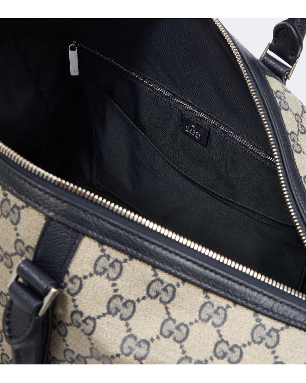 Borsa Da Viaggio Essence Medium di Gucci in Gray da Uomo