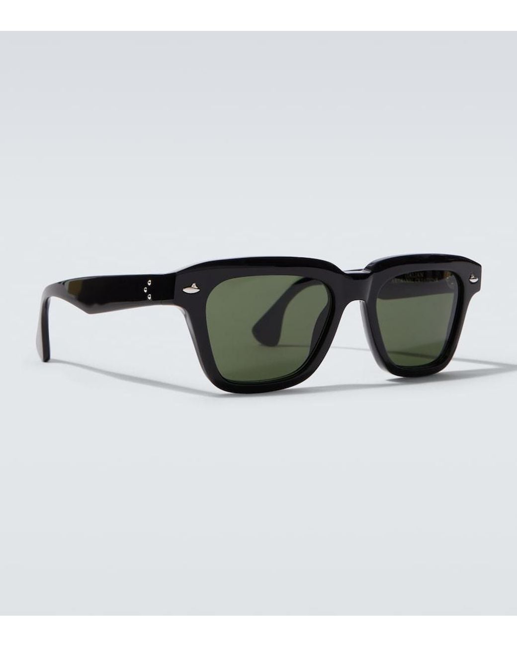 Sestini Eyewear Green Square Sunglasses for men