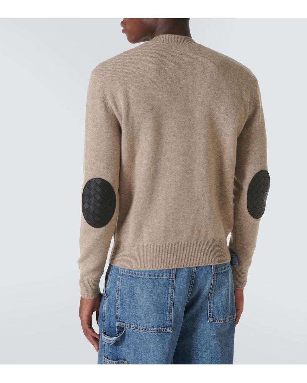 Bottega Veneta Natural Cashmere Knitwear for men