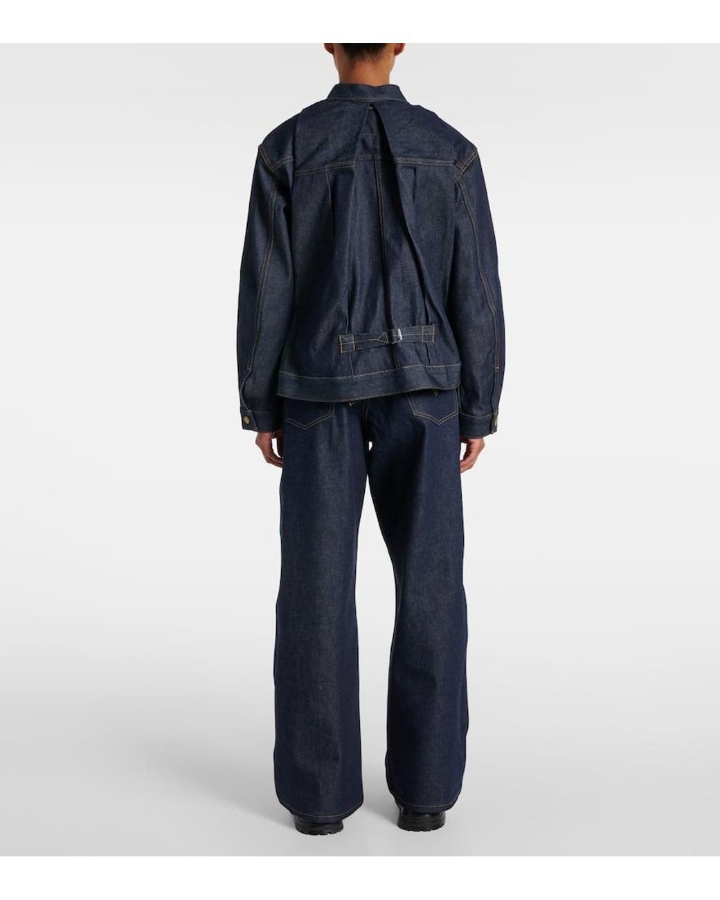 Sacai Blue X Levi's Denim Jacket