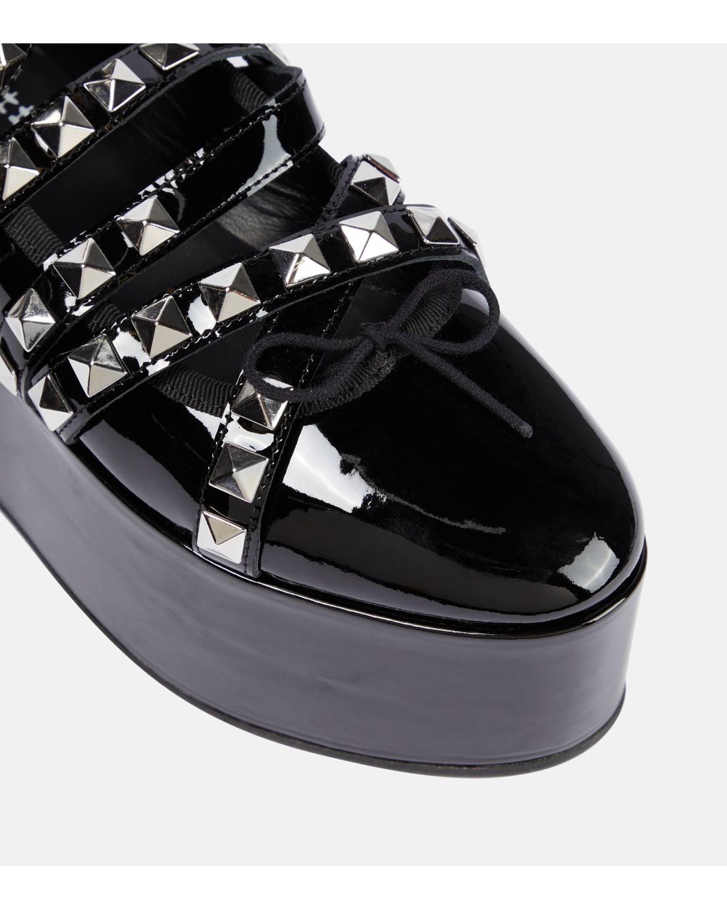 Studded sales platform shoes