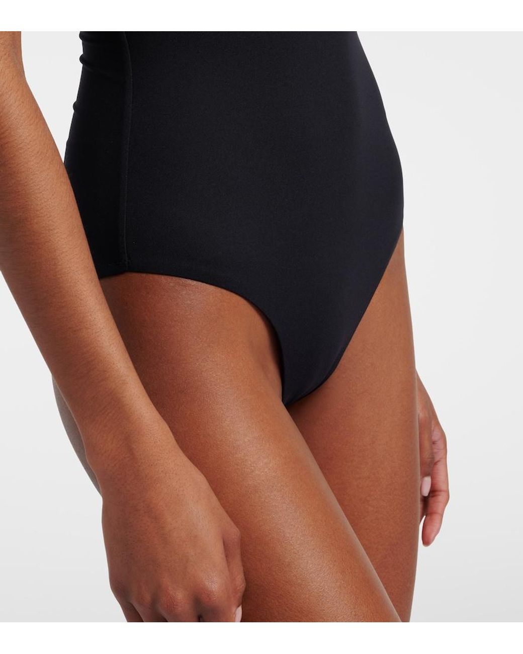 Melissa Odabash Blue Seychelles Embellished Swimsuit