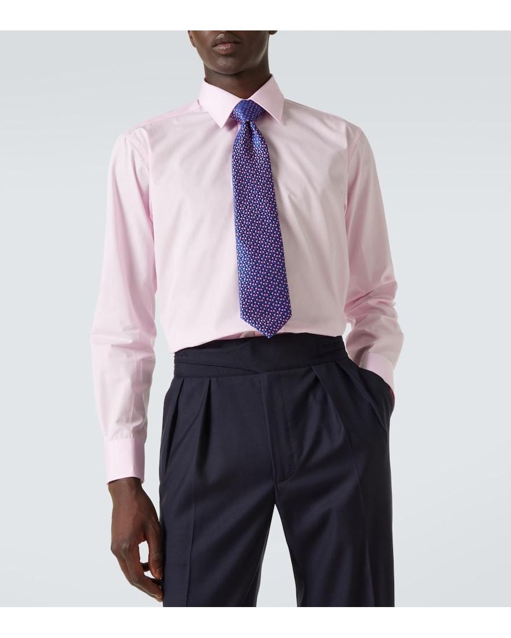 Camicia di Charvet in Pink da Uomo