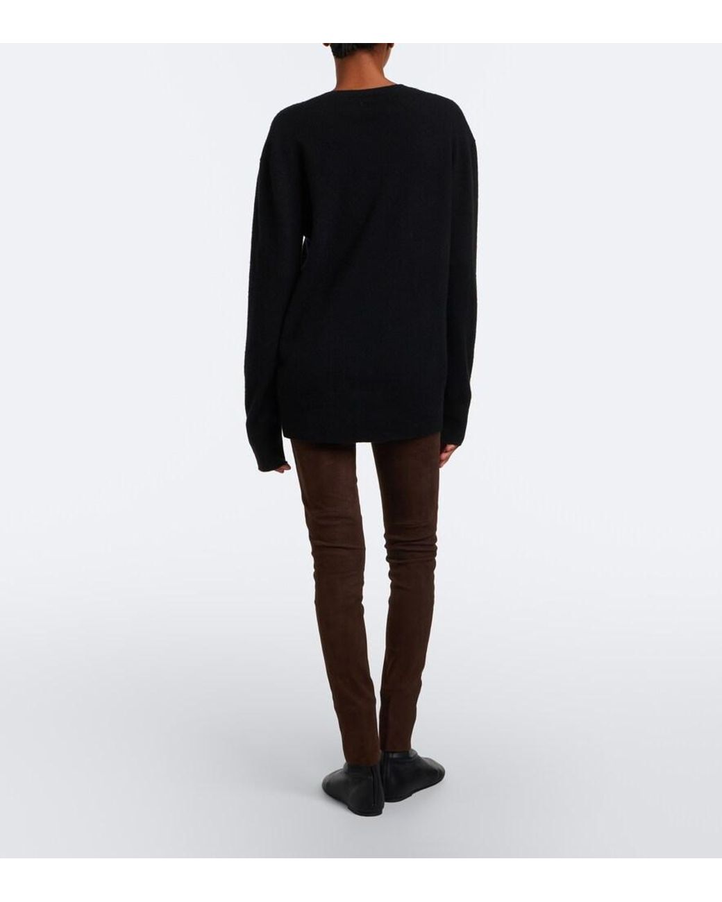 Arma Brown Roche Suede Leggings