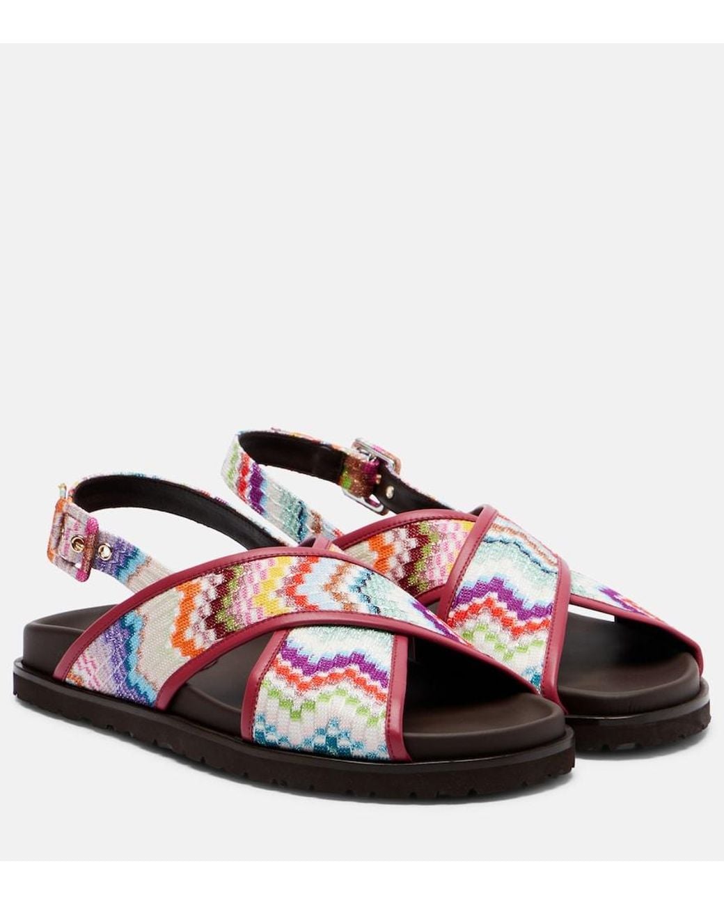 Missoni Multicolor Allan Zigzag Sandals