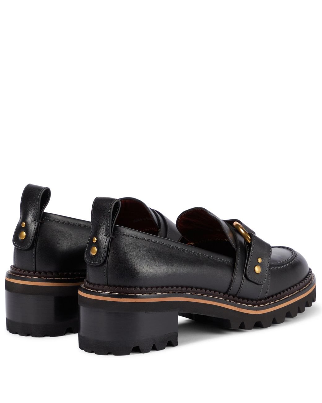 【新品未使用】See by Chloe Erineローファー See By Chloé Erine Leather Loafers in Black | Lyst