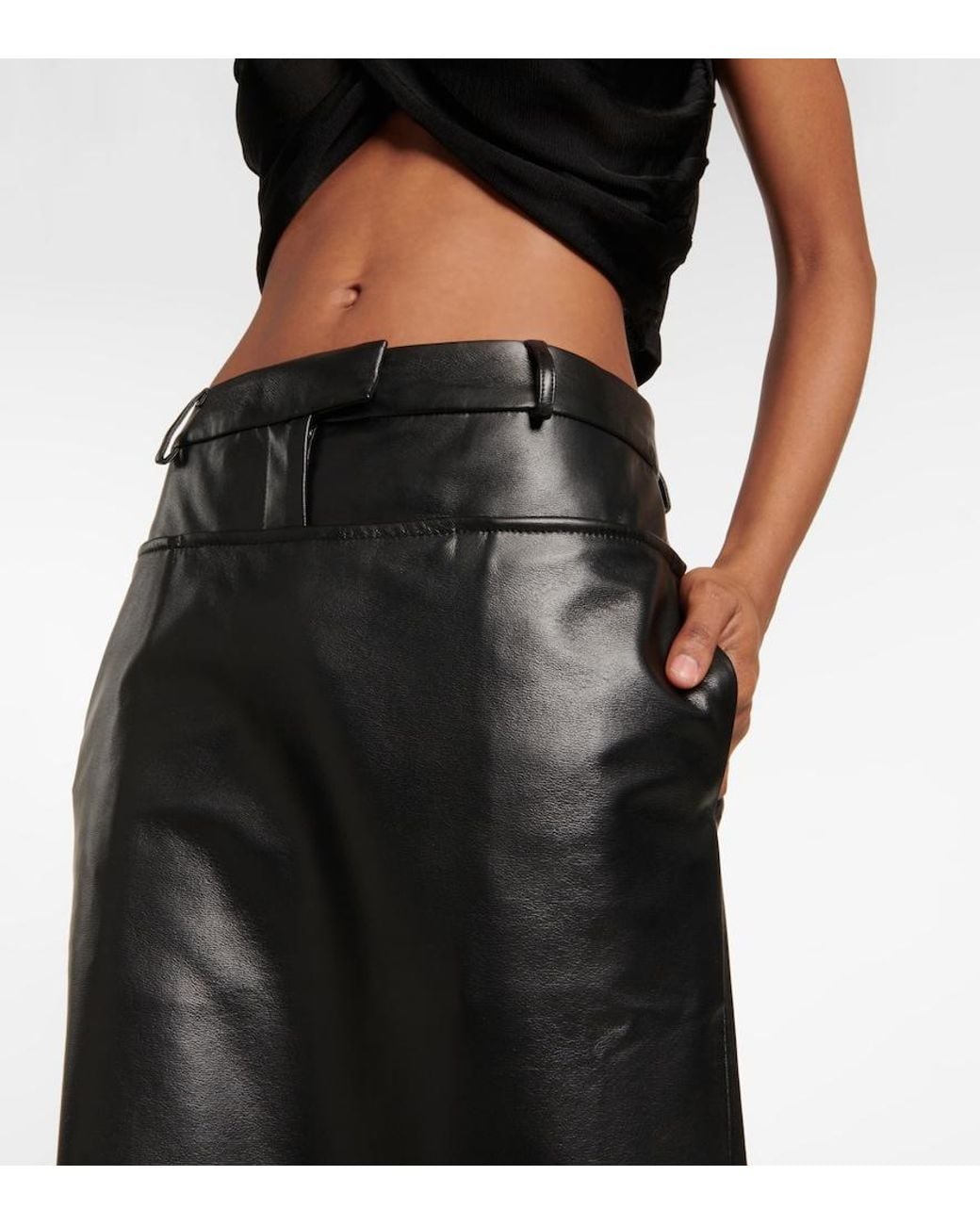 AYA MUSE Black Elfi Maxi Skirt