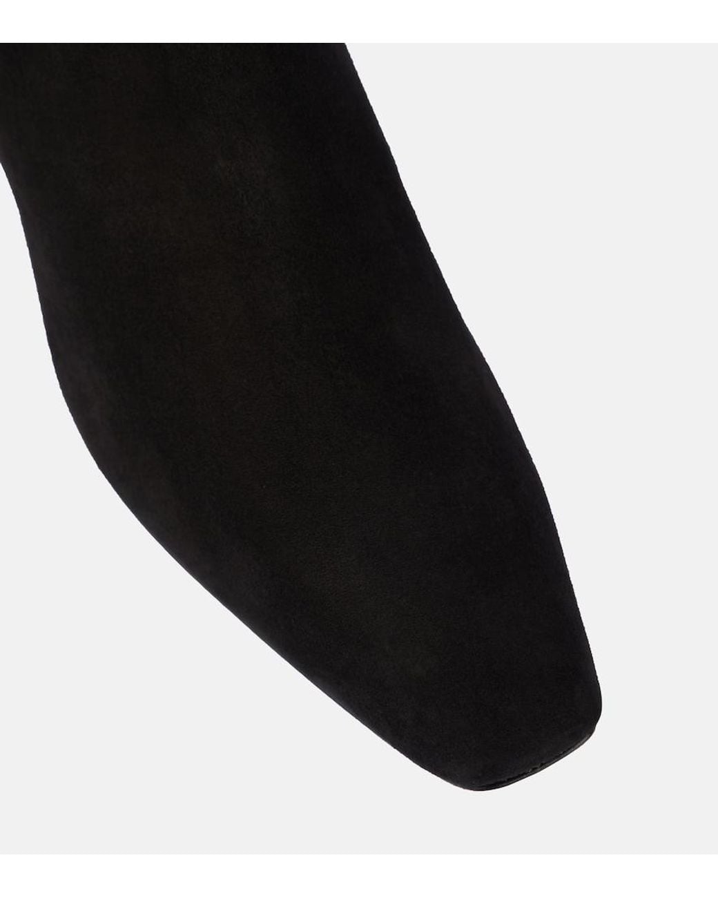 Totême Black 50 Suede Ankle Boots