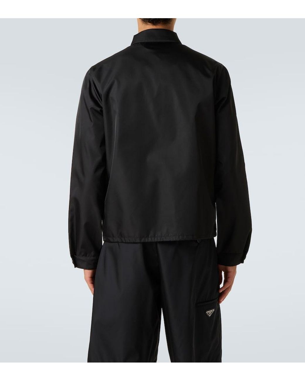 Prada Black Re-Nylon Blouson for men