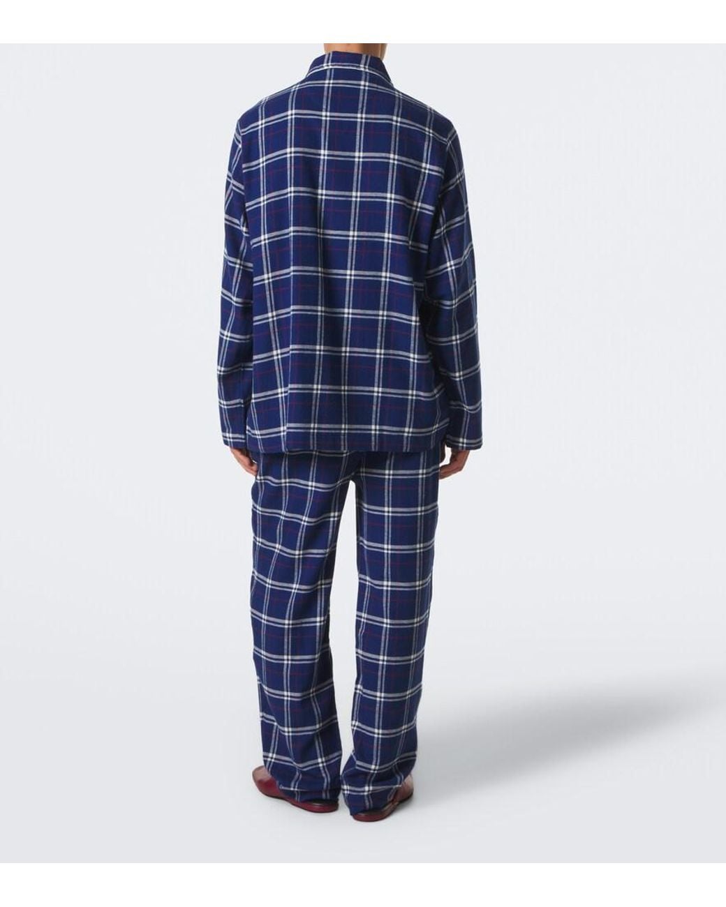 Polo Ralph Lauren Pyjama Aus Baumwollflanell in Blue für Herren