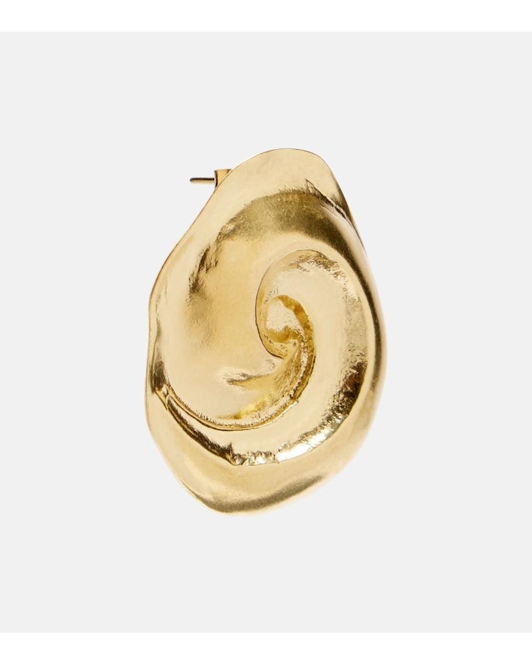 YSSO Metallic Cote 24Kt-Plated Earrings