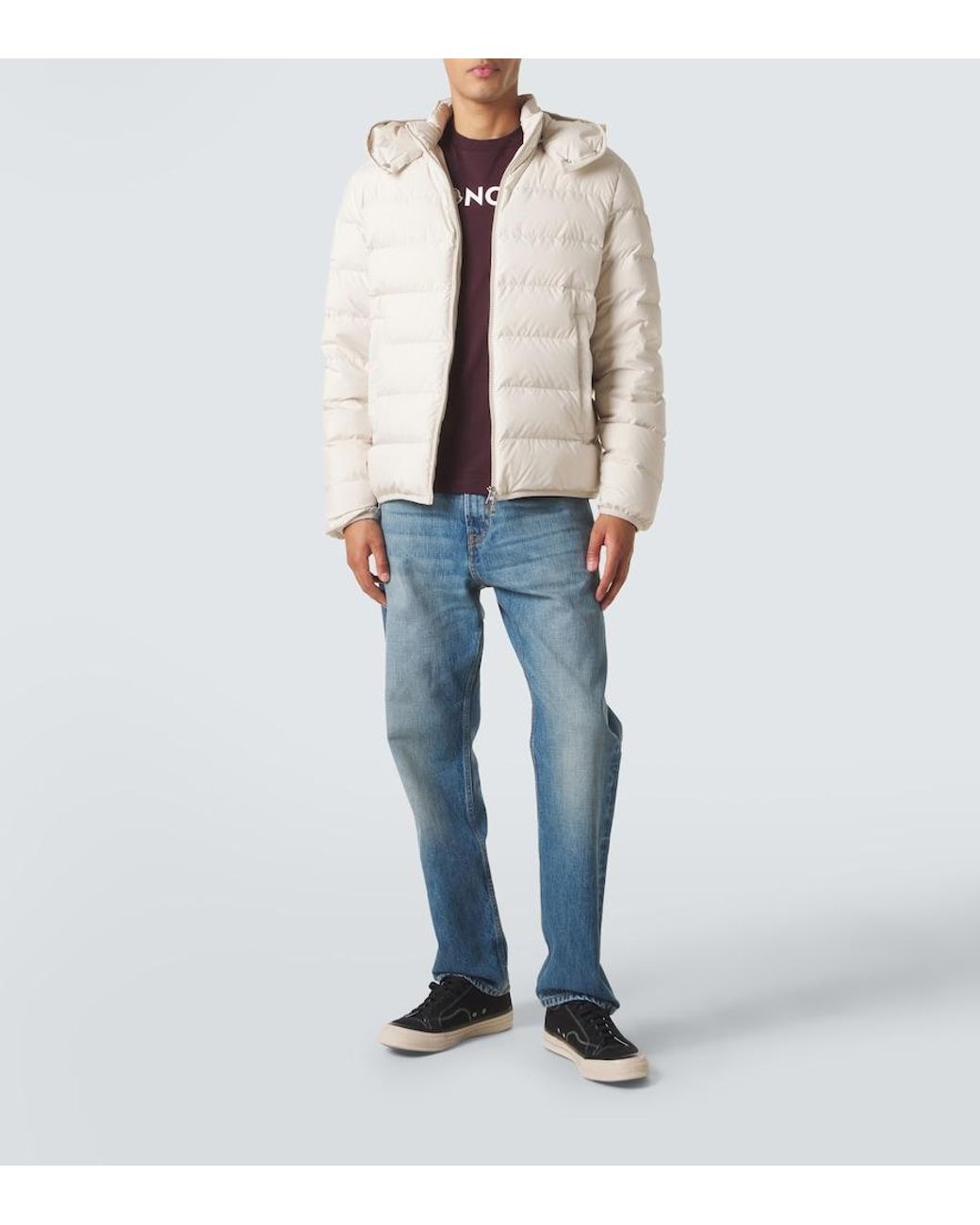 Moncler Natural Montbrocq Down Jacket for men