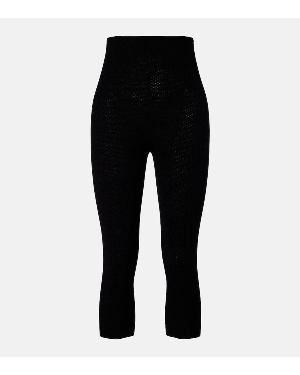 Chloé Black Knitted Capri Pants