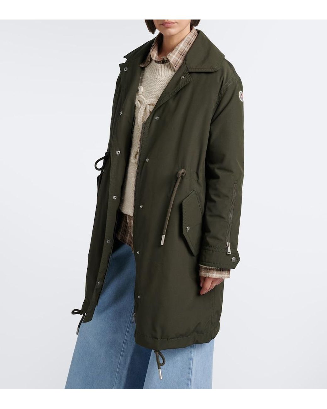 Moncler Brown Halicte Down Coat