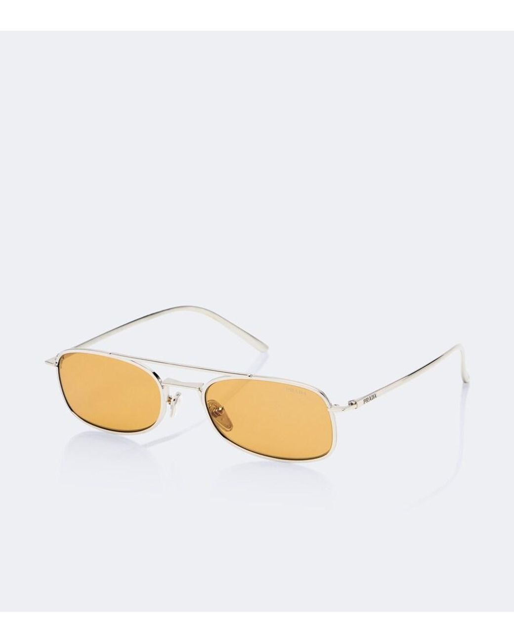 Prada Natural Wire Navigator Sunglasses