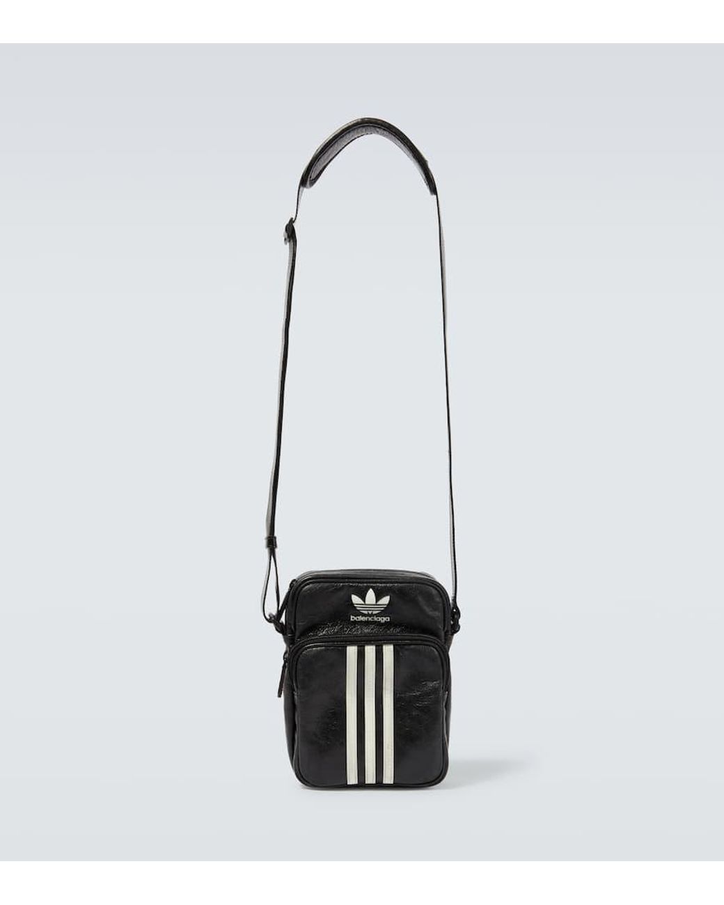 Balenciaga X Adidas Leather Crossbody Bag in White for Men Lyst