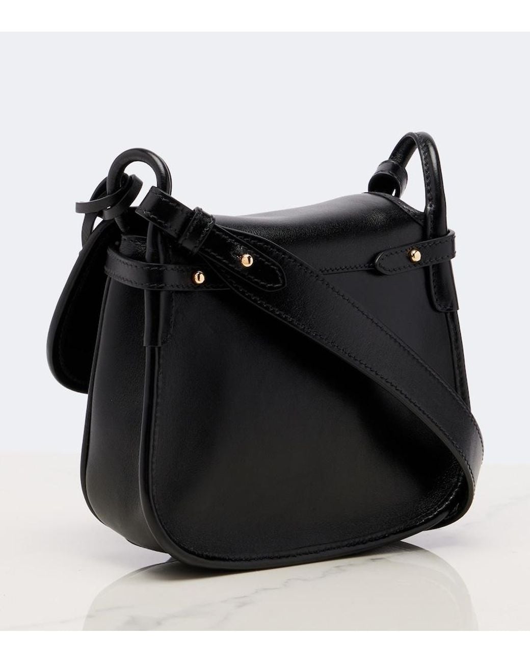 Prada White Corsaire Mini Fringed Leather Shoulder Bag