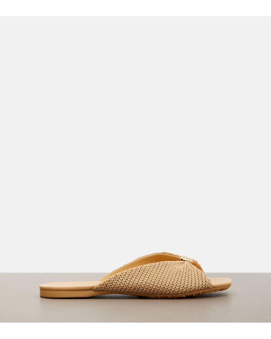 Loewe Brown Paula's Ibiza Pebble Soft Slides