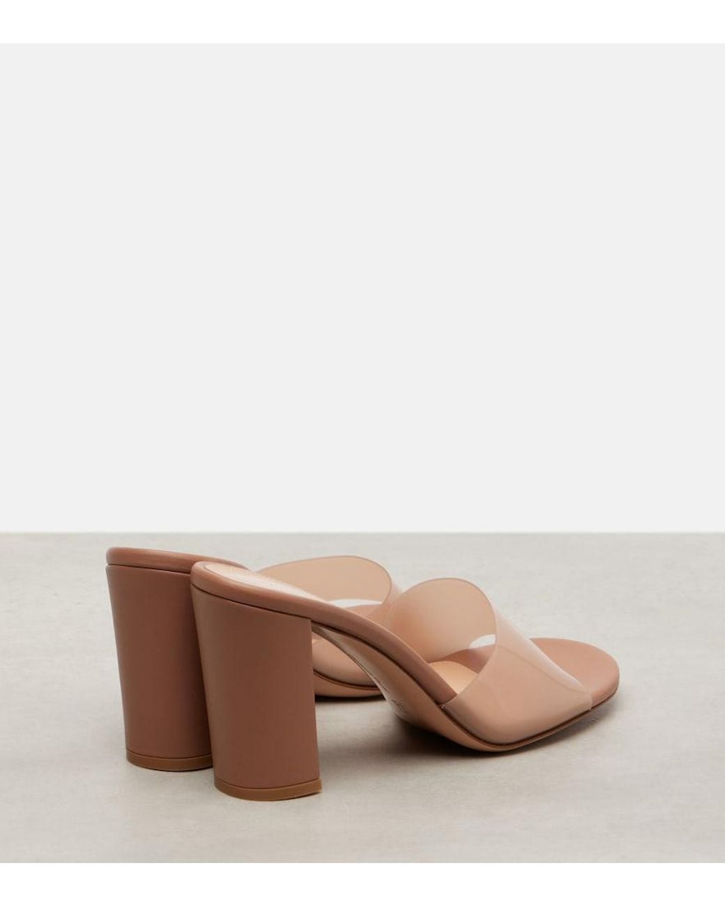Gianvito Rossi Natural 85 Mules