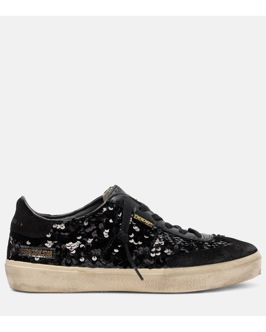Golden Goose Deluxe Brand Black Soul-Star Sneakers