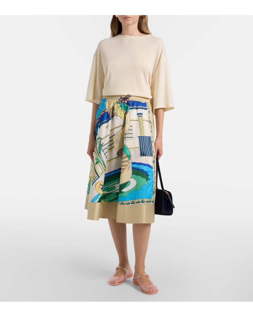 Tory Burch Pink Mellow Mary Jane Mules