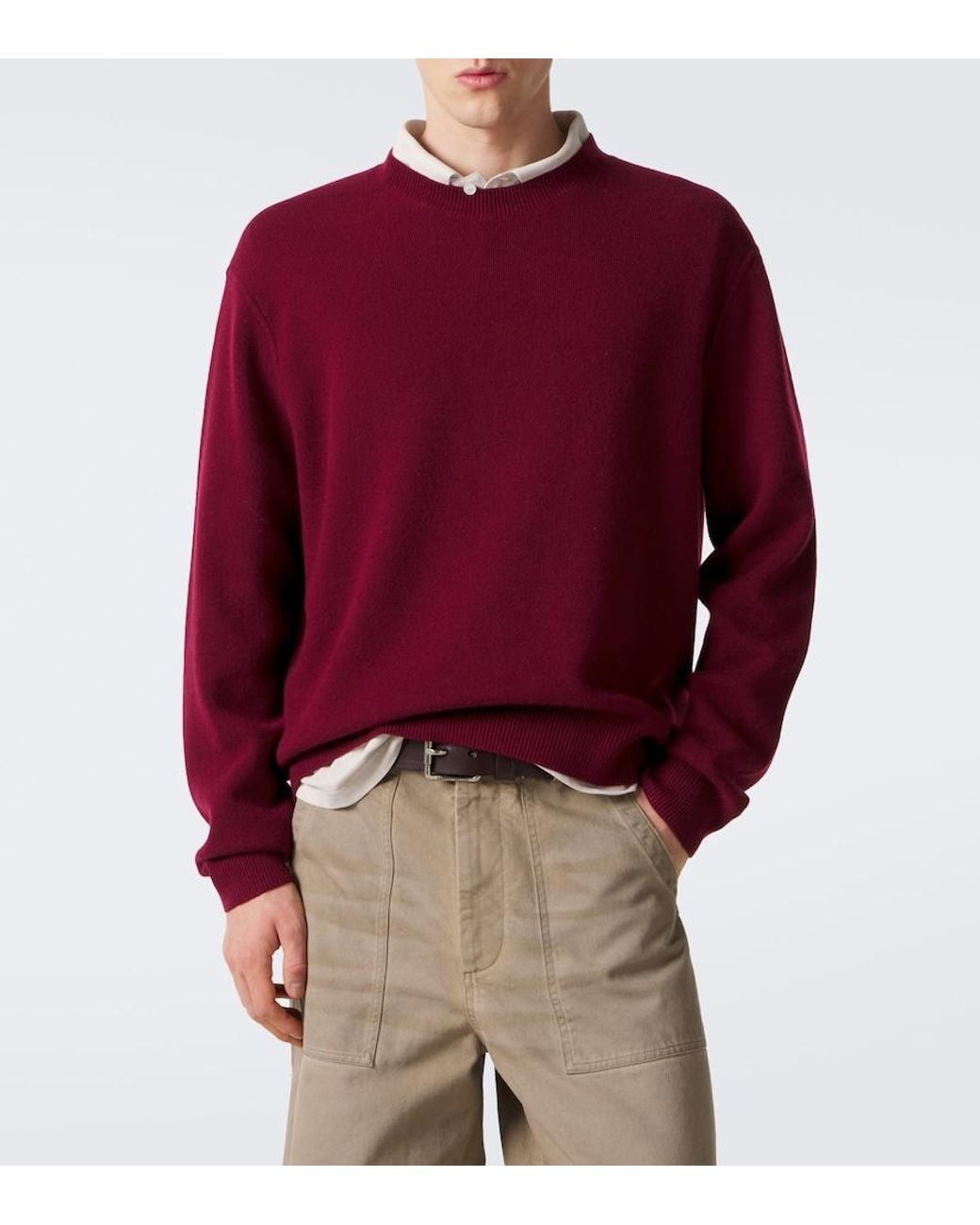 Pullover di Acne in Red da Uomo