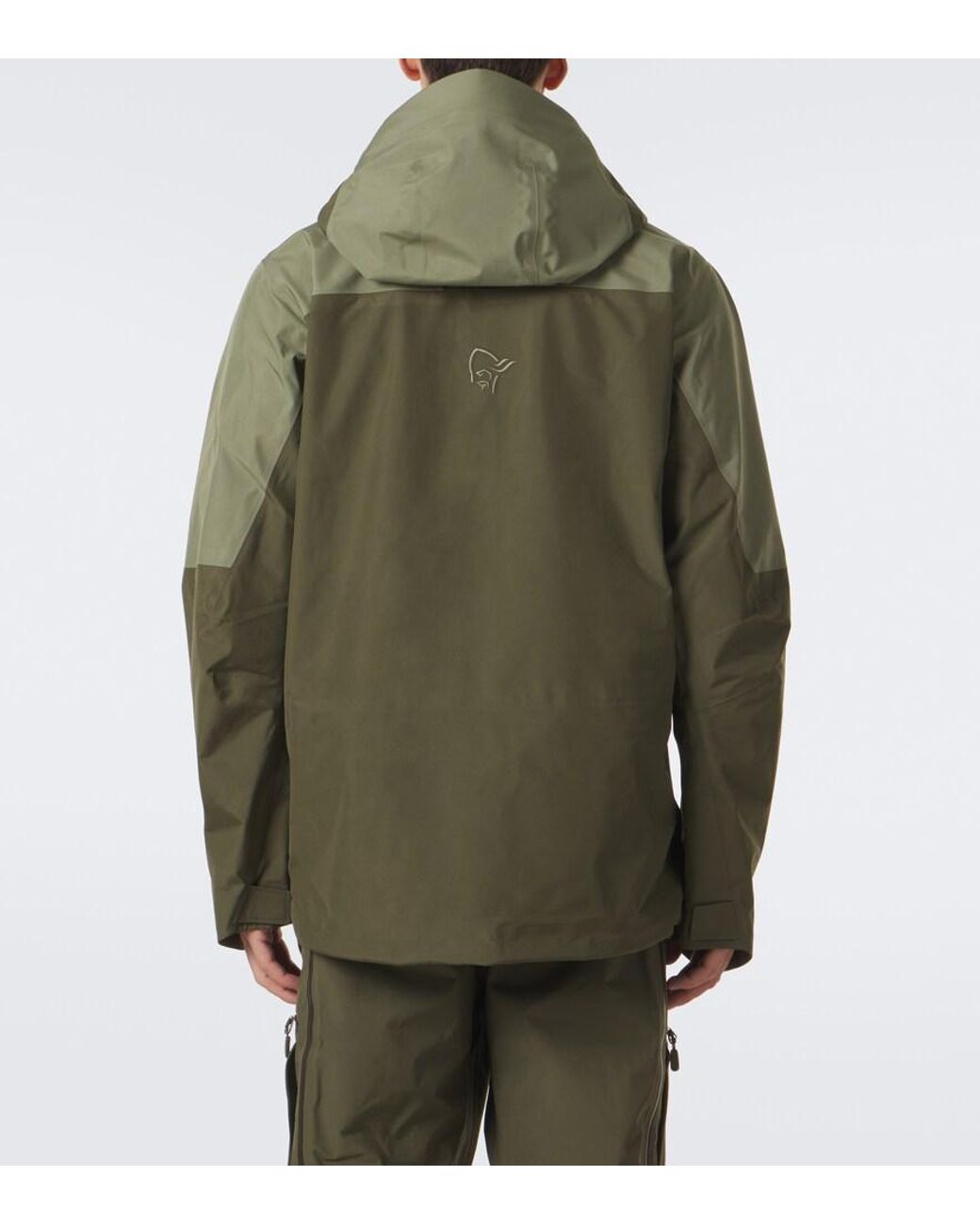 Norrona Green Lofoten Gore-Tex Ski Jacket for men