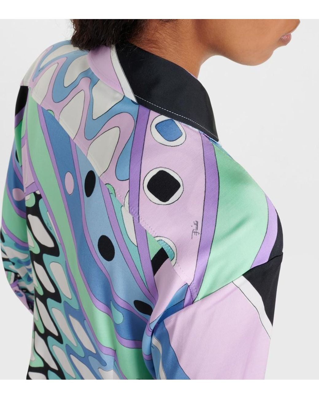 Emilio Pucci Blue Shirts