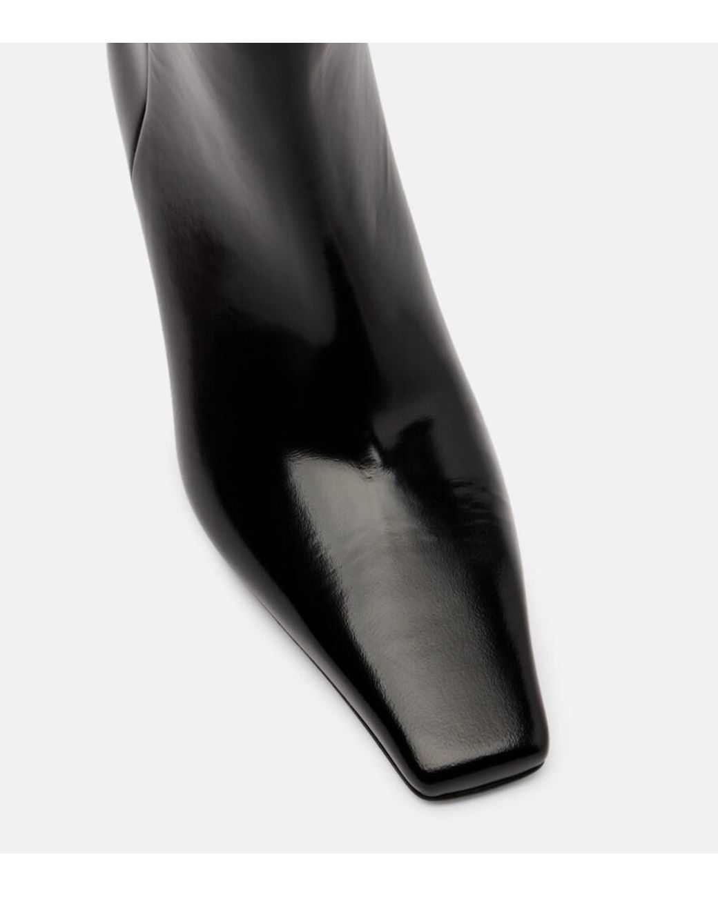 Proenza Schouler Black Leather Knee-High Boots