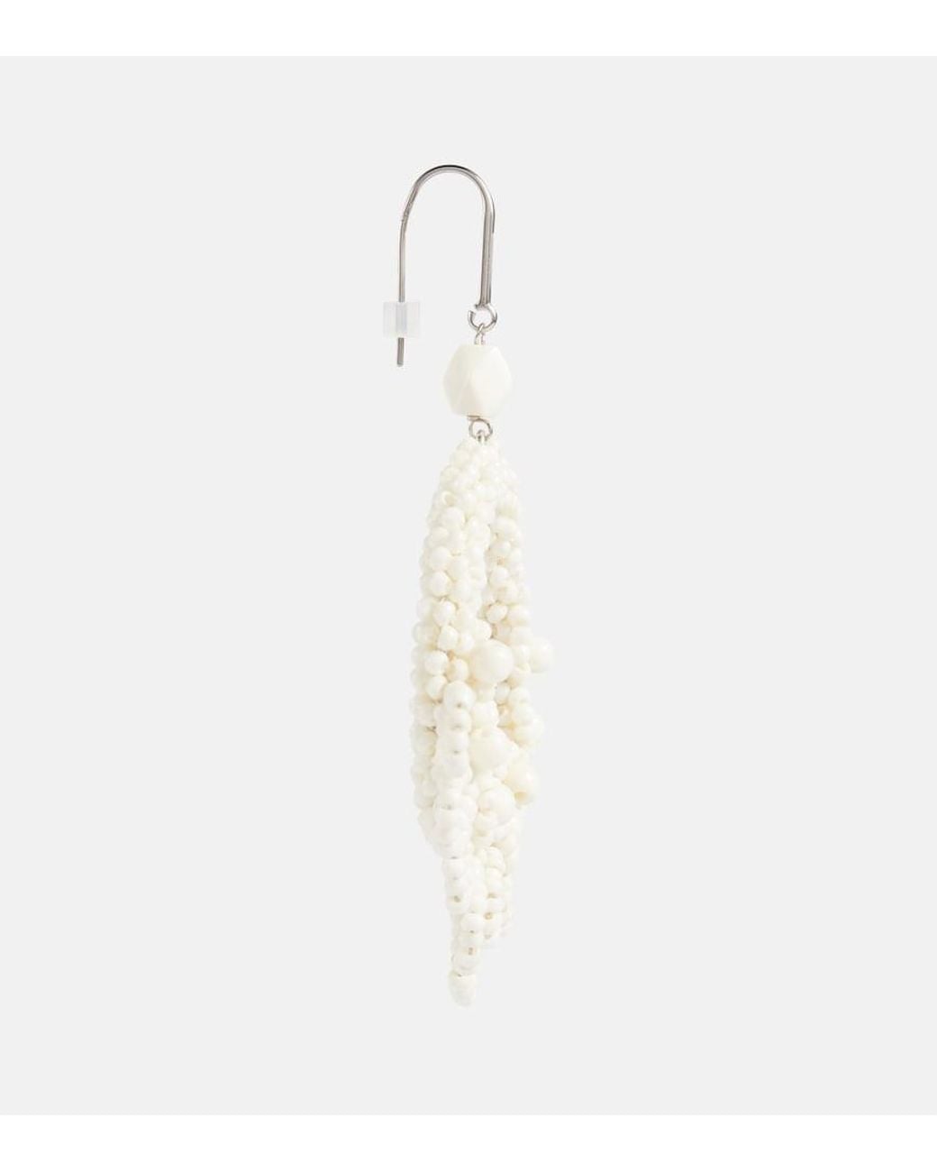 Isabel Marant Natural Talasi Beaded Earrings