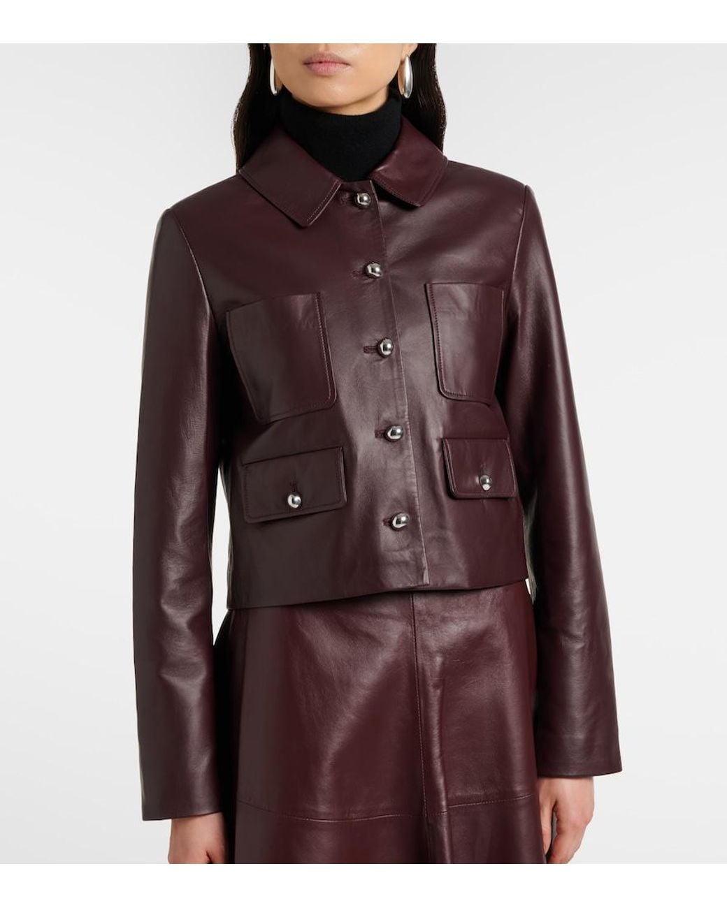 Altuzarra Brown Leather Jacket