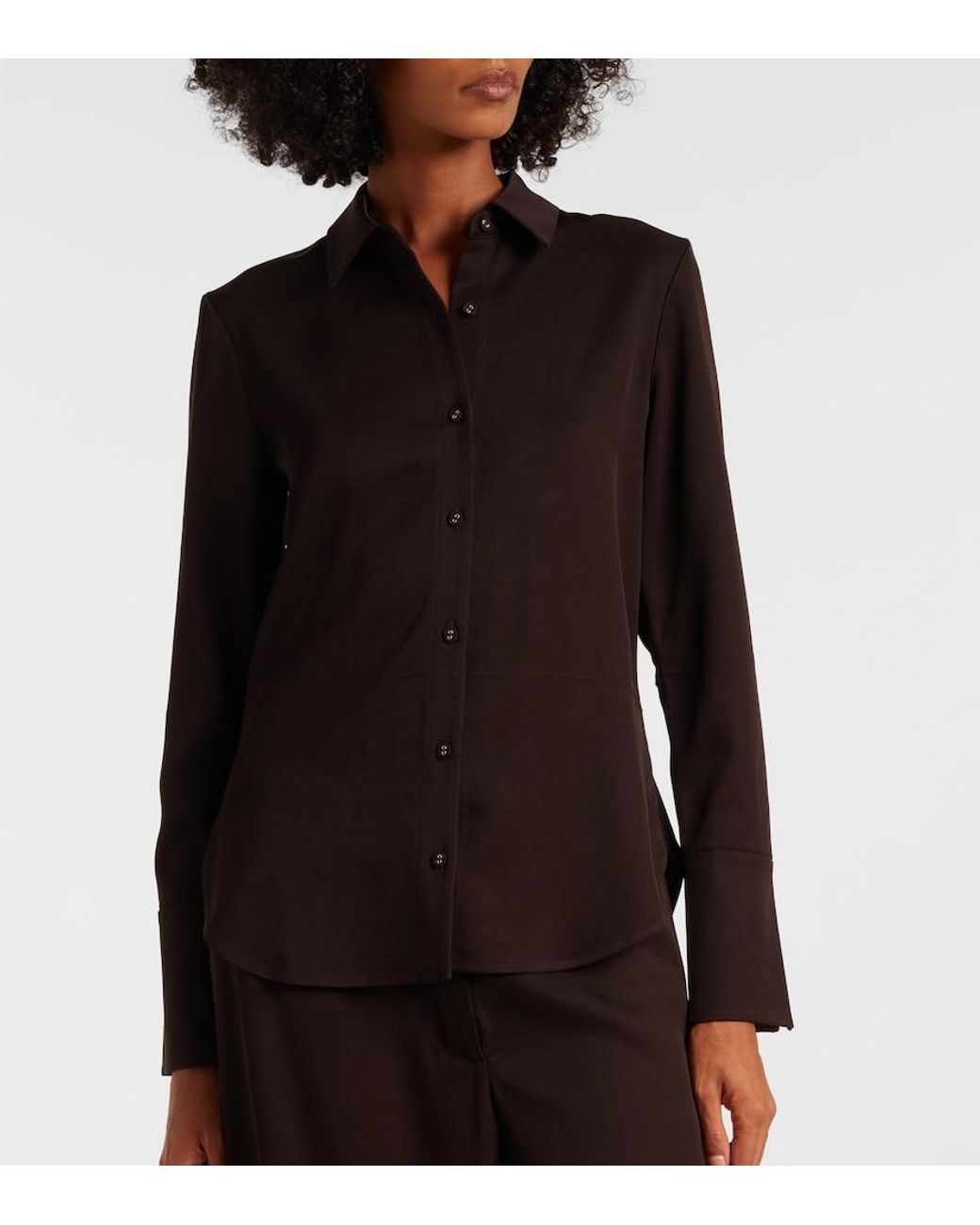 Proenza Schouler Black Label Maddi Twill Shirt