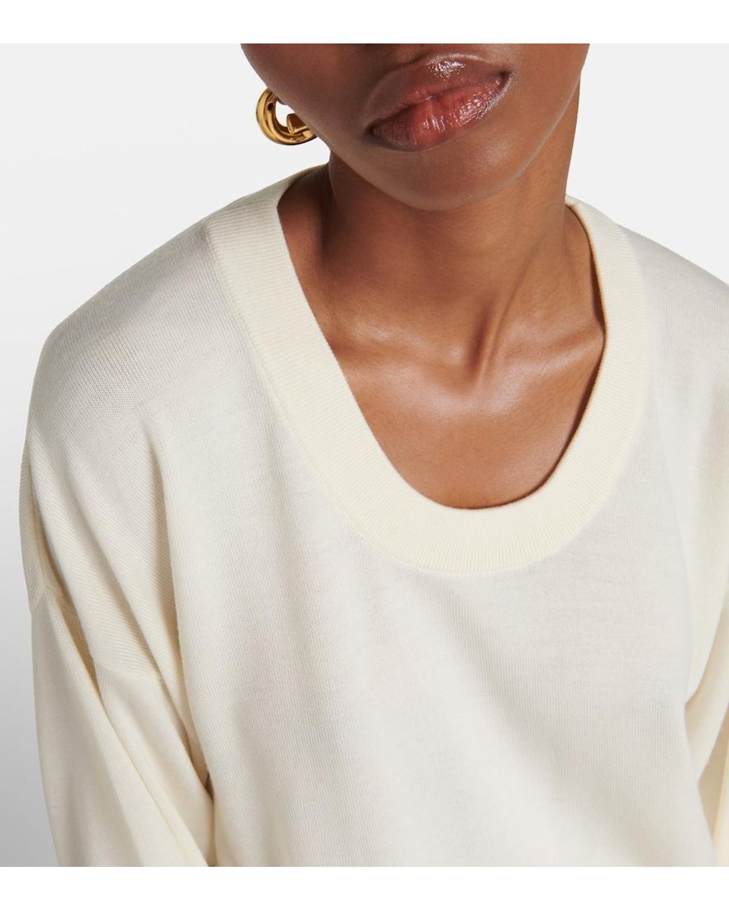 FFORME White Ren Wool Sweater