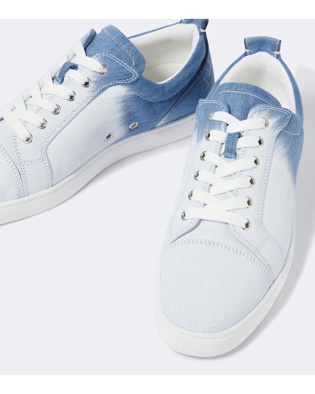 Christian Louboutin Blue Sneakers Fun Louis Junior for men