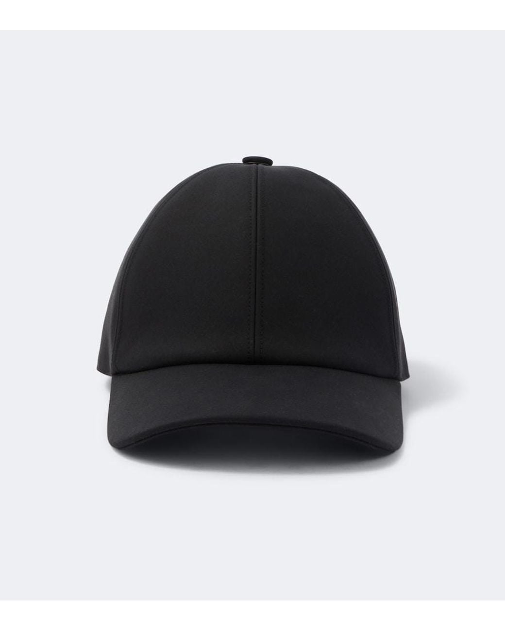 Fendi Black Cotton Baseball Cap for men