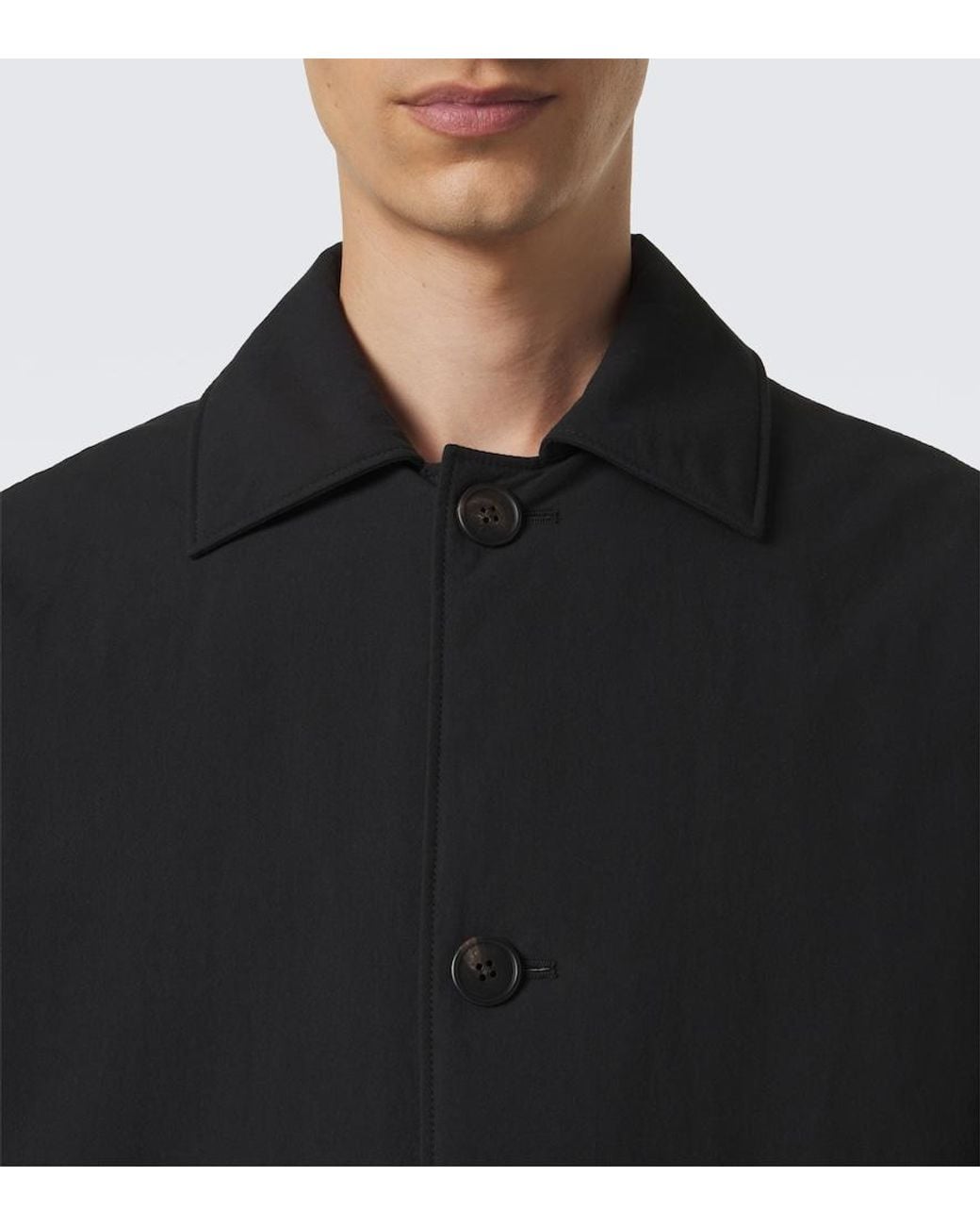 Cappotto Verna di The Row in Black da Uomo