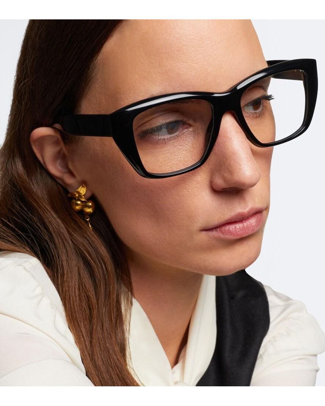 Saint Laurent Black Sl 925 Square Glasses