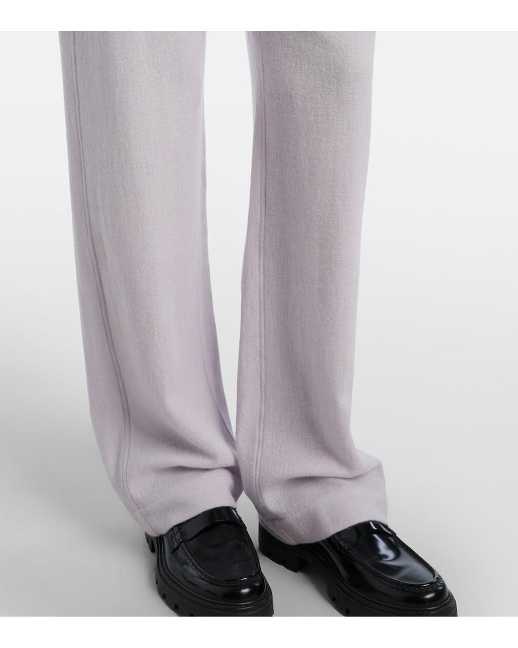 God's True Cashmere Purple Affirmations Cashmere Pajama Pants With Moonstone