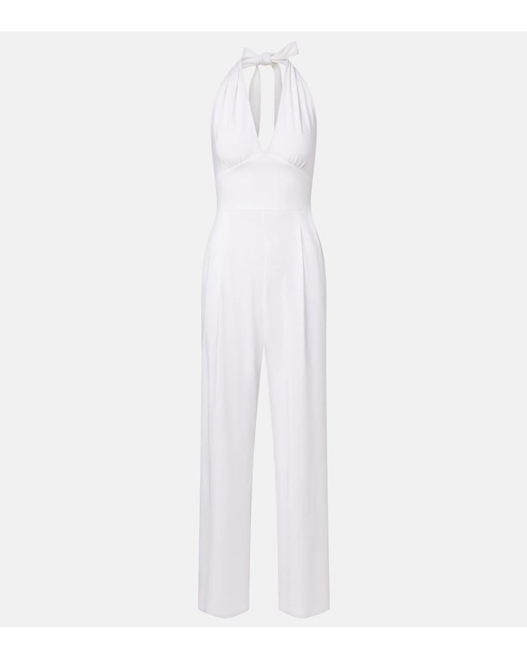 Max Mara White Acume Jumpsuit