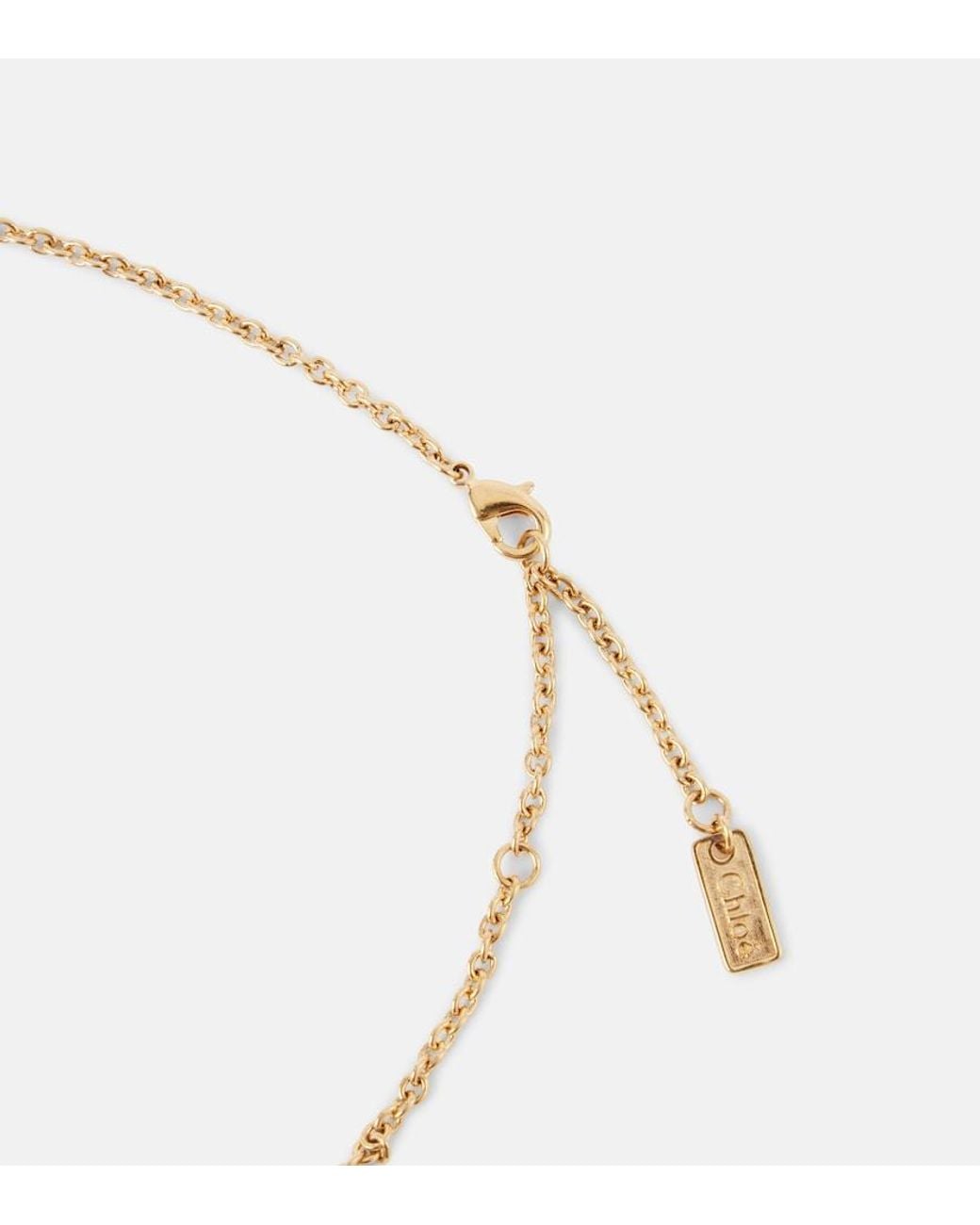 Chloé Metallic Halskette