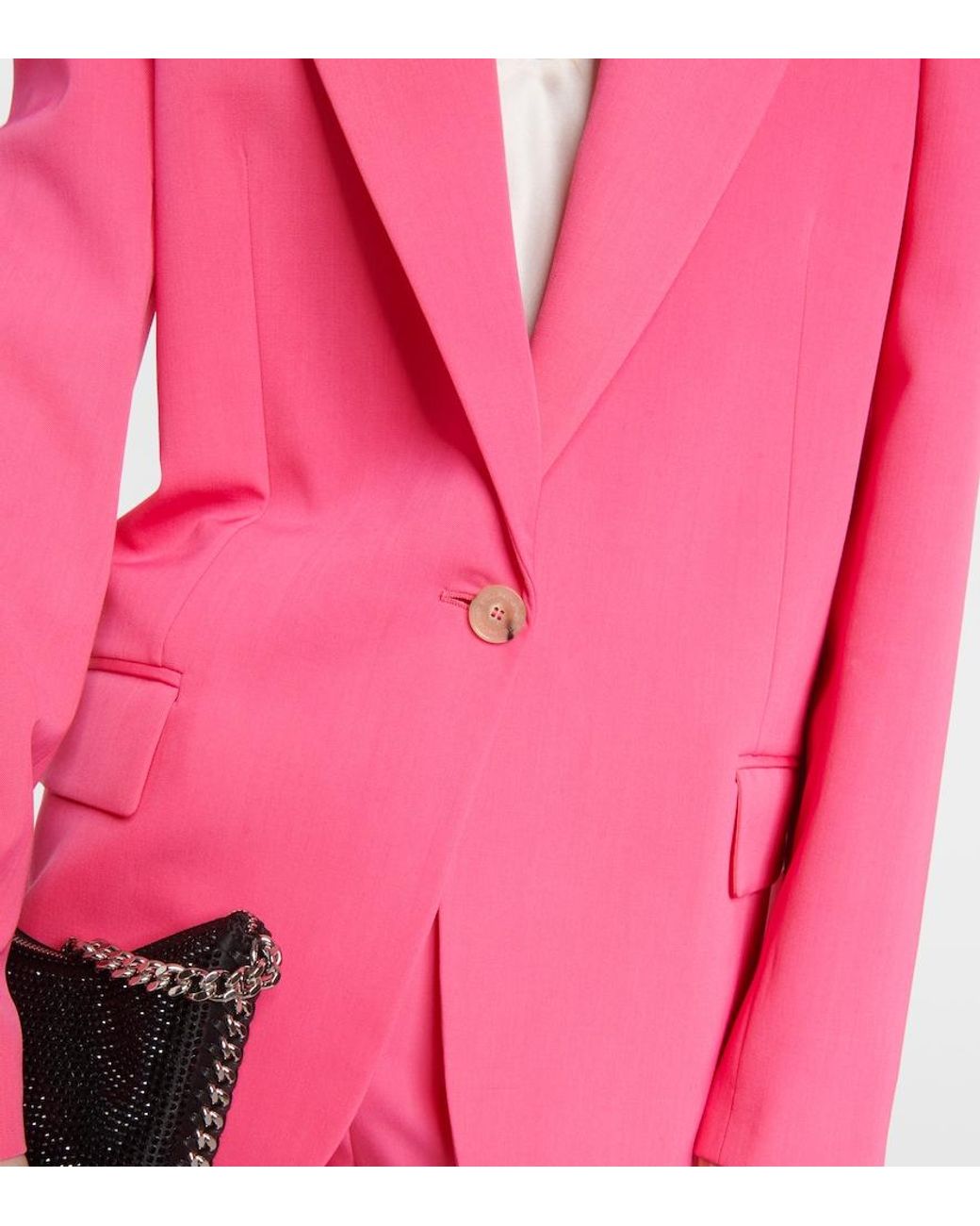 Stella McCartney Pink Wool Blazer