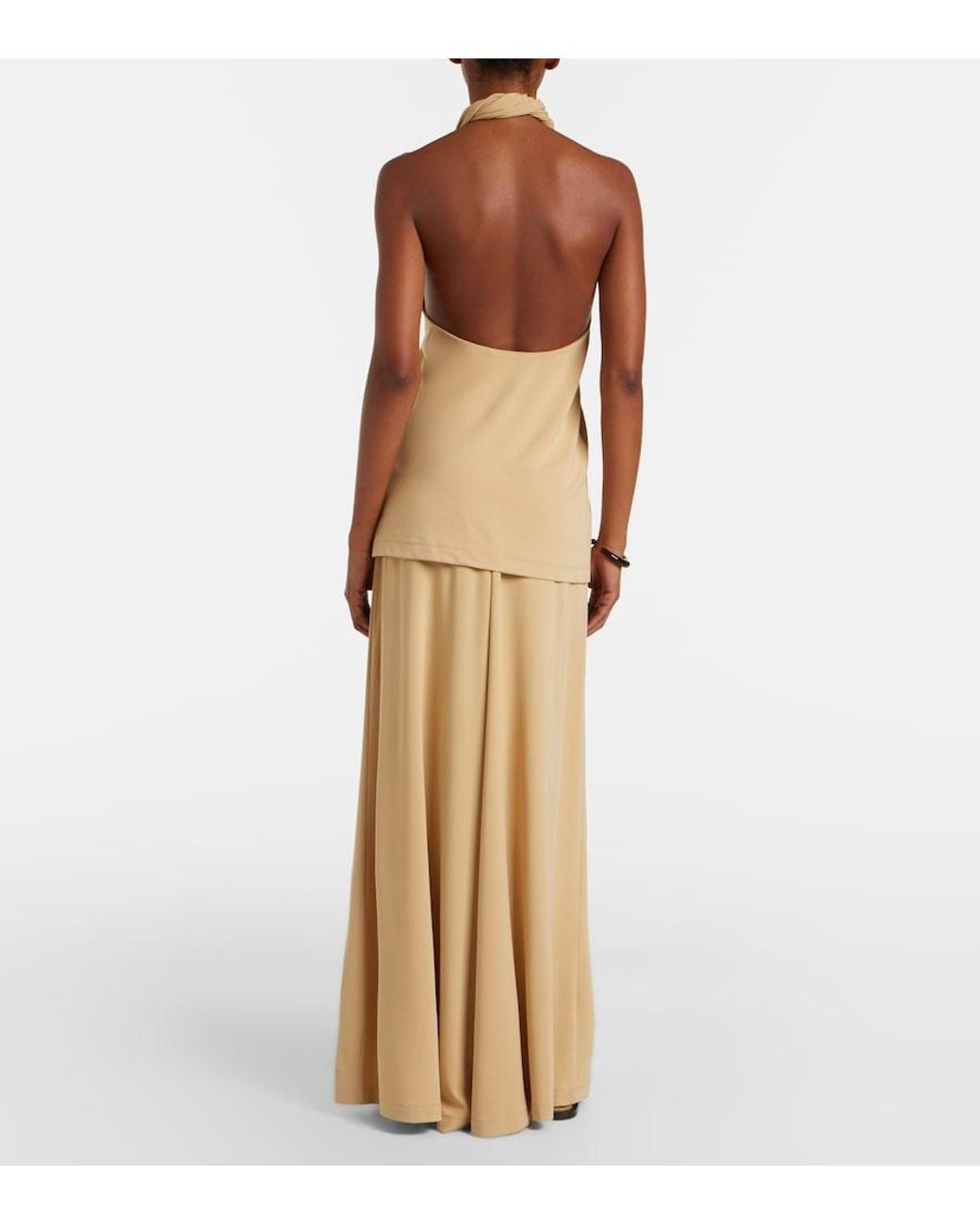 Totême  Natural Jersey Maxi Skirt