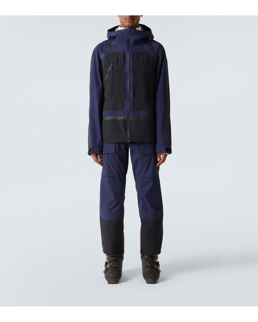 Aztech Mountain Blue Reverse Hayden 3L Ski Jacket for men